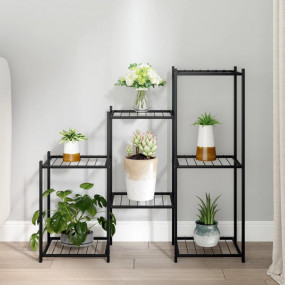 Flower Stand Black Powder-coated iron Medium Flower Sta...