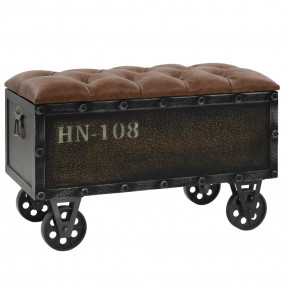 Storage Bench Brown
