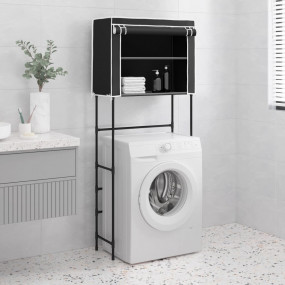 Storage Rack Black Iron, non-woven fabric (100% polyest...