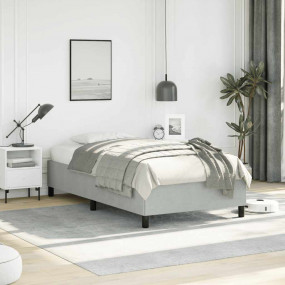 Bed Frame Light Gray