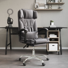 Massage Office Chair Grey