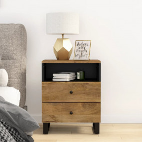 Bedside Cabinet Honey brown finish