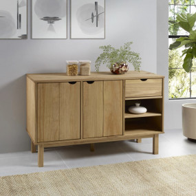 Sideboard Pine Solid pine wood, engineered wood Medium ...
