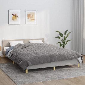 Weighted Blanket Grey Brushed polyester microfiber 78.7...