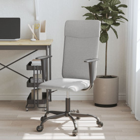 Office Chair Light Grey Fabric, Metal, Plywood Standard