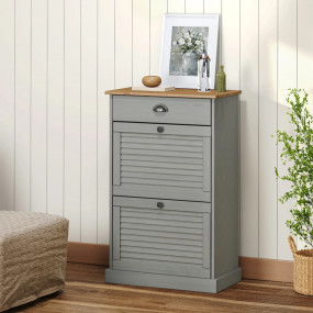 Shoe Cabinet Grey