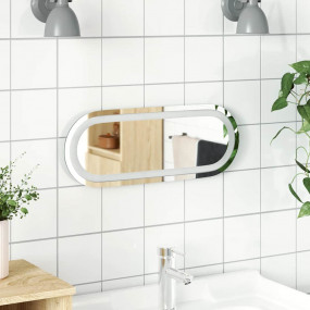 LED Bathroom Mirror Glass, LED components 15.7 x 5.9 in