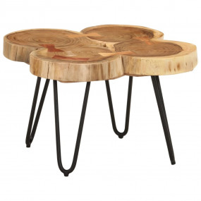 Coffee Table Honey Solid Acacia wood Small Durable Coff...