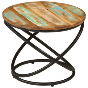 Coffee Table Mixed color finish Solid reclaimed wood, S...