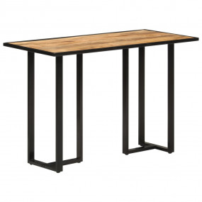 Dining Table Natural Wood Solid mango wood 43.3x21.7x29...