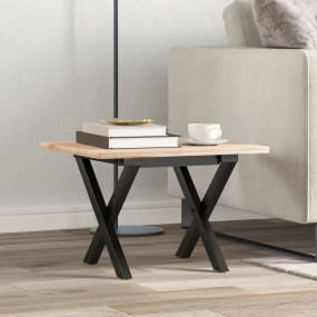 Coffee Table Leg Black Steel Medium Durable Coffee Tabl...