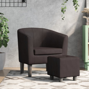 Tub Chair Brown