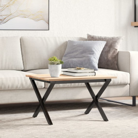 Coffee Table Leg Black Powder-coated steel Standard Dur...