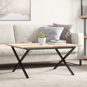 Coffee Table Leg Black Powder-coated steel 27.6 x 23.6 ...