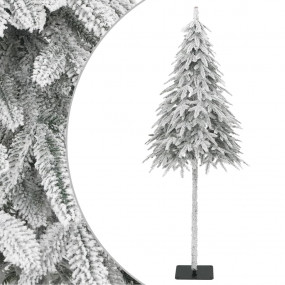 Artificial Christmas Tree White Polyethylene 70.9 in Fo...
