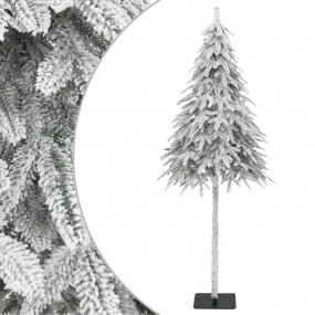 Artificial Christmas Tree White Polyethylene 82.7 in ta...