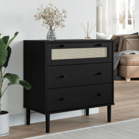 Drawer Cabinet Black