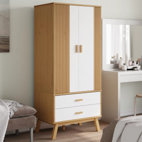 Wardrobe White and brown