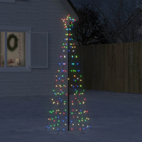LED Christmas Tree Colorful Copper, Iron 70.9 in height...