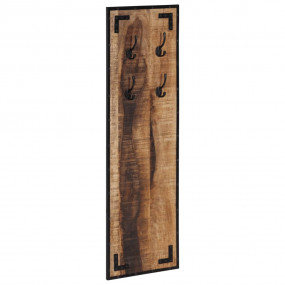 Coat Rack Natural Mango Wood Solid Mango Wood 13.8 x 3....