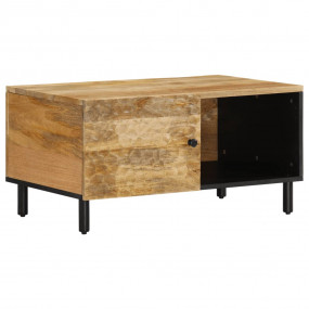 Coffee Table Natural Mango Wood Solid Mango Wood Medium