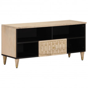 TV Cabinet Natural wood Solid mango wood Medium TV Cabi...