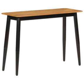 Console Table Mango wood with 5% white wash and black