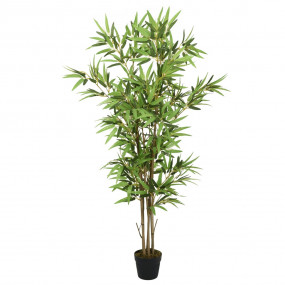 Artificial Bamboo Tree Green Bamboo, Textile fiber, Pla...