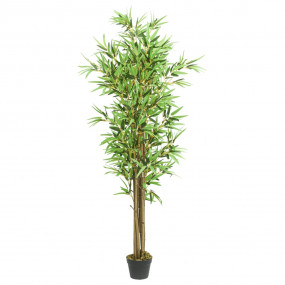 Artificial Bamboo Tree Green Textile fiber 70.9 in