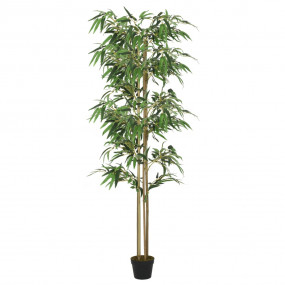 Artificial Bamboo Tree Green Bamboo, Textile fiber, Pla...