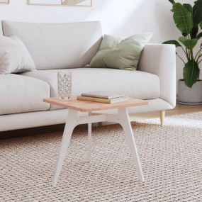 Table Top Natural Wood Solid Beech Wood Small Rounded C...