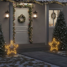 Christmas Light Decoration Warm white, Black Iron 23.6 ...