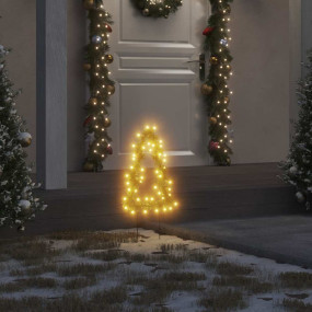Christmas Light Decoration Set of 3 Warm white, Black, ...