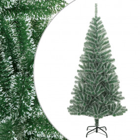 Artificial Christmas Tree Green and white PET, metal Me...