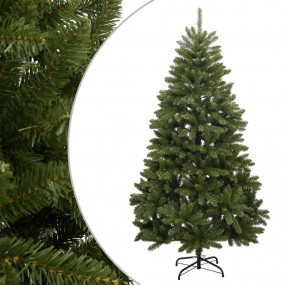 Artificial Hinged Christmas Tree Green PVC and metal 5....