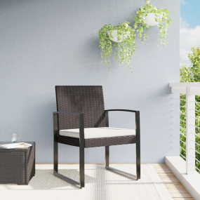 Garden Dining Chair Set of 2 Brown, Anthracite, Cream w...