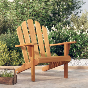Garden Adirondack Chair Teak Solid teak wood Standard D...