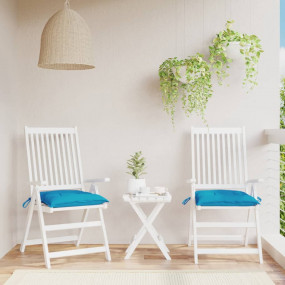 Pallet Cushion Set of 2 Light blue Oxford fabric (100% ...