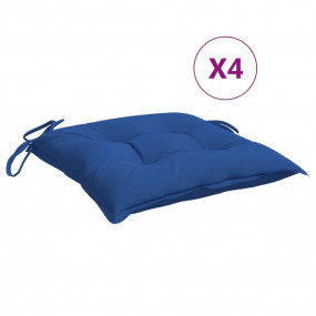 Pallet Cushion Set of 4 Blue Oxford fabric (100% polyes...