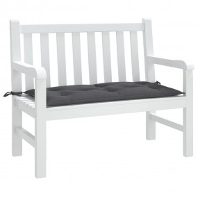Garden Bench Cushion Anthracite Oxford fabric 39.4 x 19...