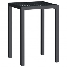 Garden Table Anthracite Steel Compact Durable Garden Ta...
