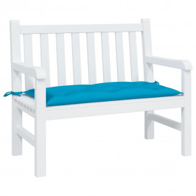 Garden Bench Cushion Light Blue Oxford Fabric, Hollow F...