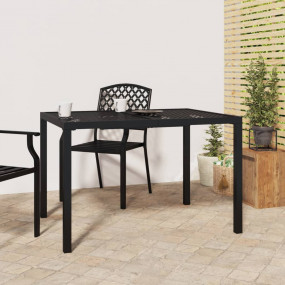 Garden Table Anthracite Steel Large Durable Garden Tabl...