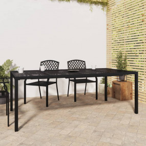 Garden Table Anthracite Steel 79 x 39.4 in, Height 28.3...