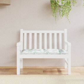 Garden Bench Cushion Leaf Pattern Oxford fabric (100% p...