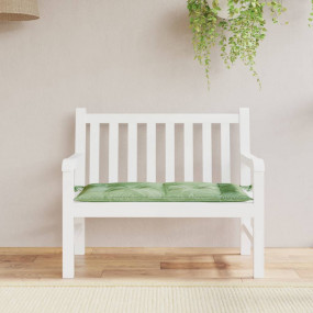 Garden Bench Cushion Leaf Pattern Oxford fabric (100% p...
