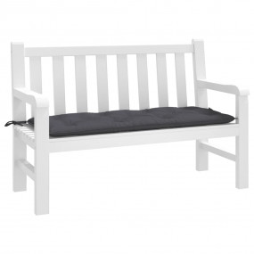 Garden Bench Cushion Anthracite Oxford fabric (100% pol...