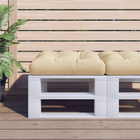 Pallet Cushion Beige Polyester Medium UV-resistant mate...