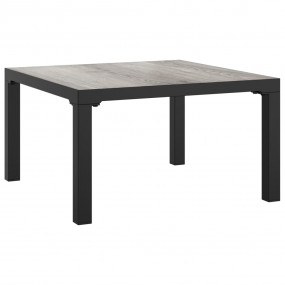 Garden Coffee Table Grey DPC, powder-coated steel Mediu...