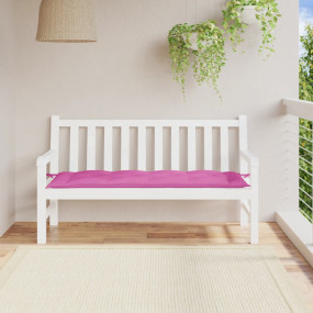 Garden Bench Cushion Pink Oxford fabric (100% polyester...